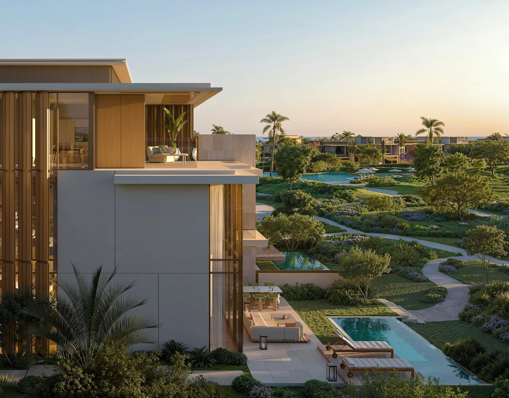 4 Bedroom Plus Attached Villa at Bay Estate